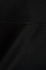 Black - Low Rise Bootcut Jersey Trousers - 5
