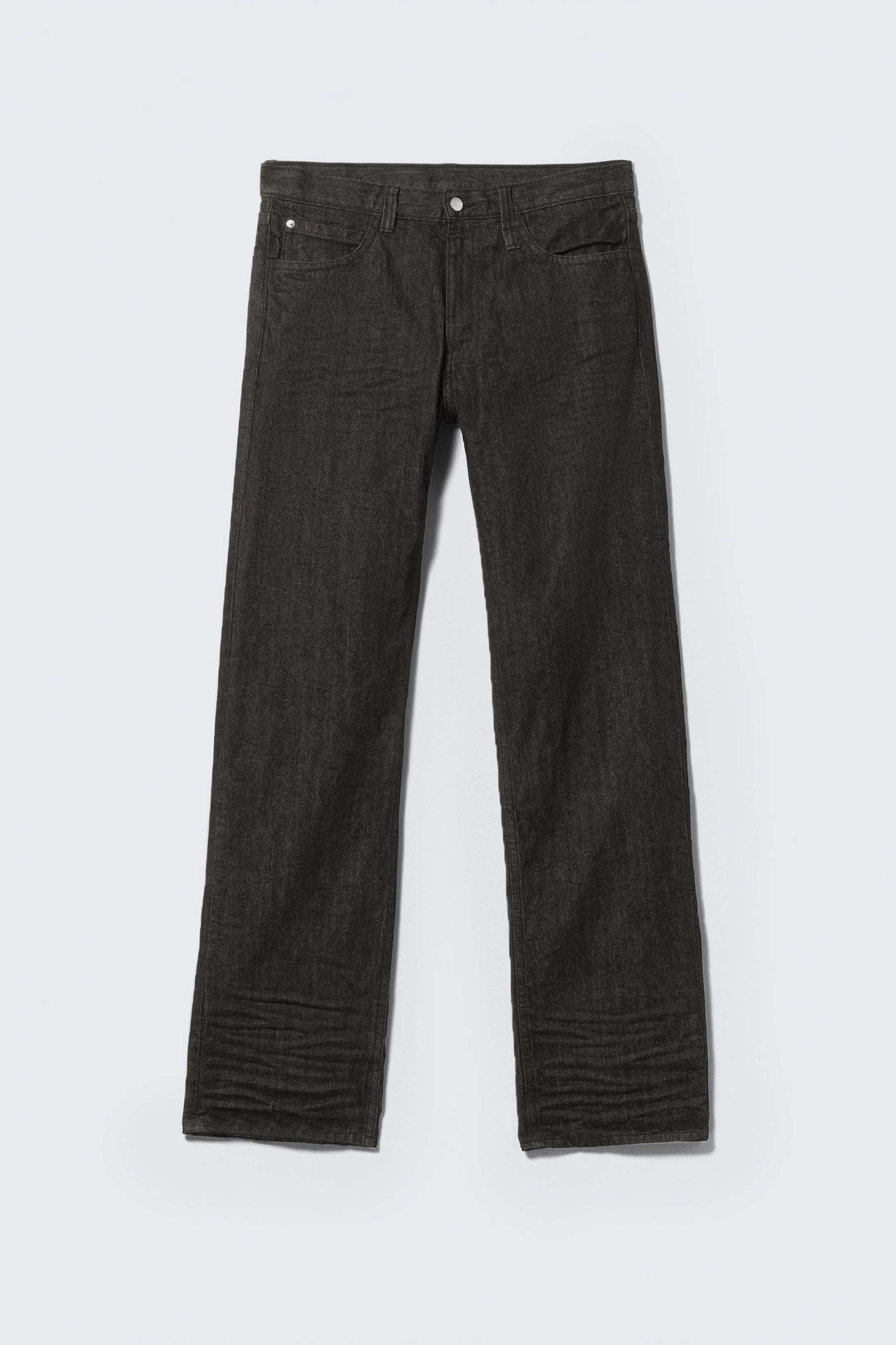 Waschung "Extra Black" - Anti – Unisex-Jeans mit niedrigem Bund - 4