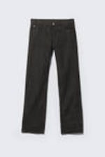 Waschung "Extra Black" - Anti – Unisex-Jeans mit niedrigem Bund - 4