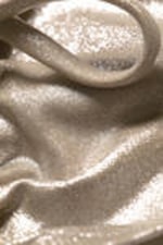 Dusty Glitter Beige - Glitter Triangle Bikini Top - 1
