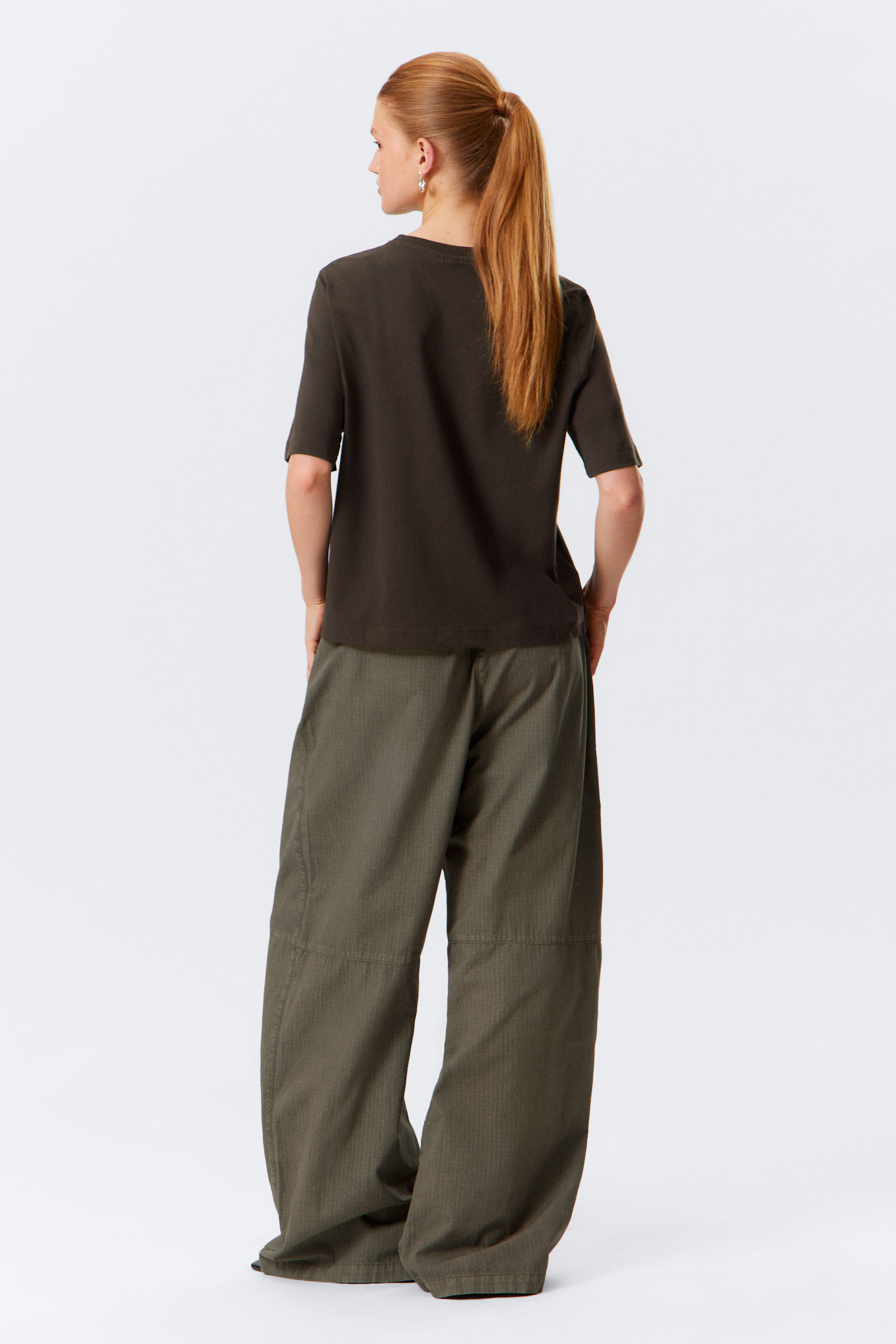 Dark Brown - Perfect Boxy T-shirt - 2