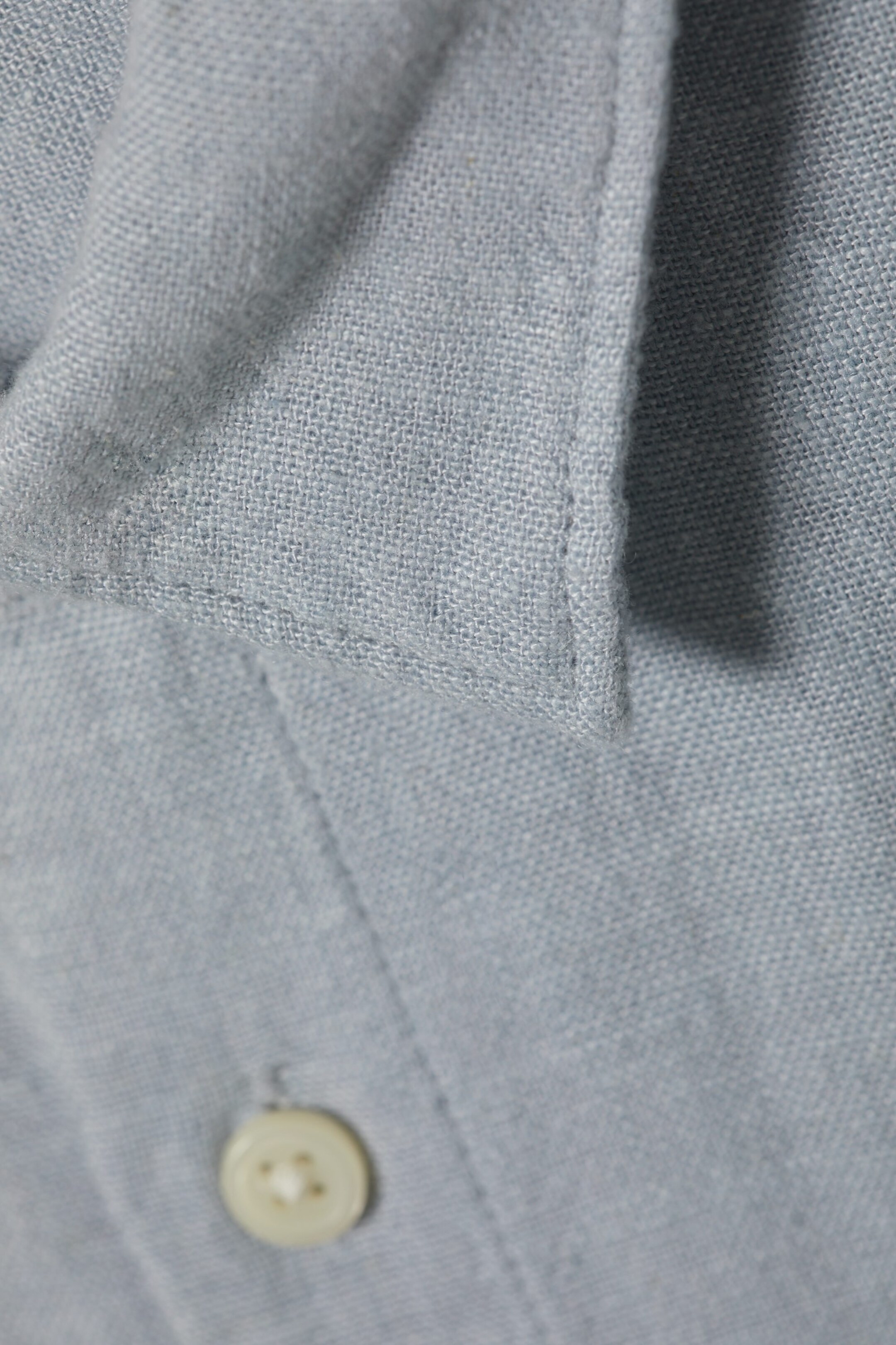 Light Blue - Randy Linen Short Sleeve Shirt - 1