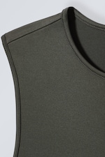Dunkelgrau - Ärmelloses Kleid Johanna - 1
