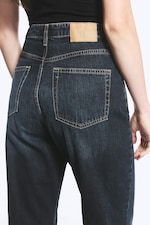 Angel Blue - Mørk Blå - Rowe normal jeans med superhøyt liv og rette ben - 4