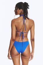 Bleu vif - Bas de bikini taille basse - 2