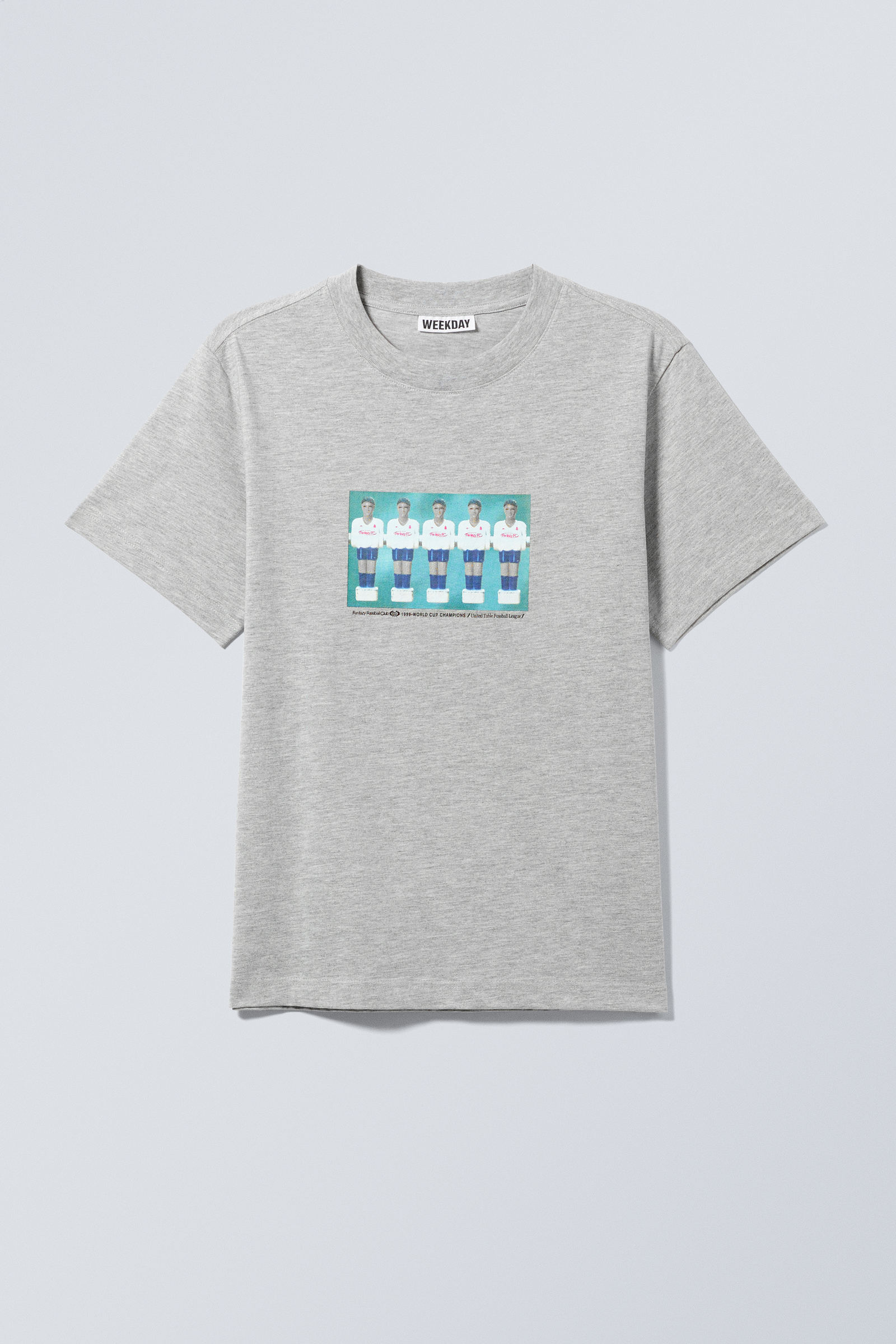 シャツ GOOD GRIEF! FADED PRINT FOOTBALL TEE NAMASTE T-SHIRT GREY FADE – ARCHIE & DENNIS