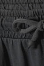 Washed Dark Grey - Loose Fit Wide Leg Jersey Trousers - 5