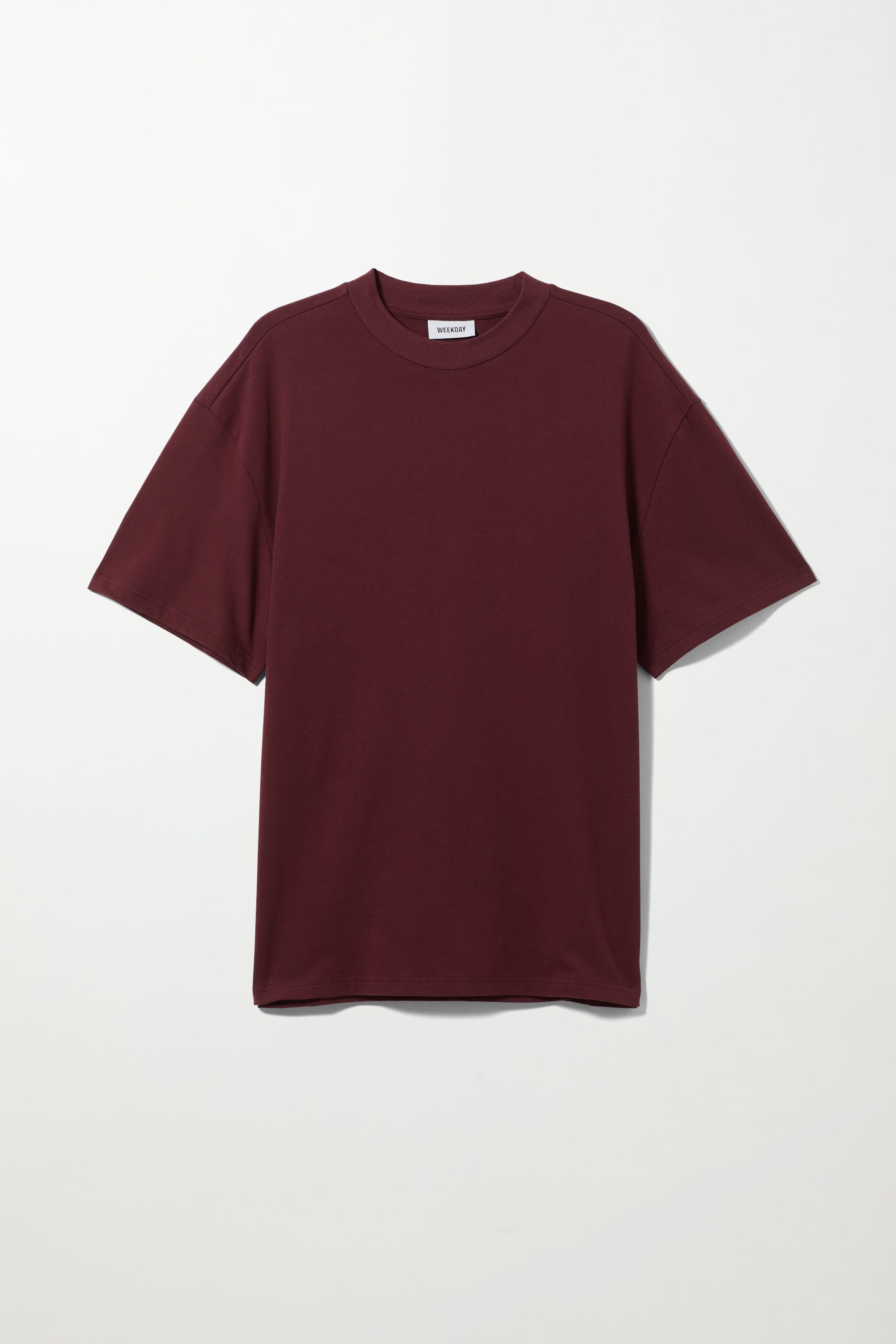 Dunkelrot - Großartiges Heavyweight-T-Shirt - 0