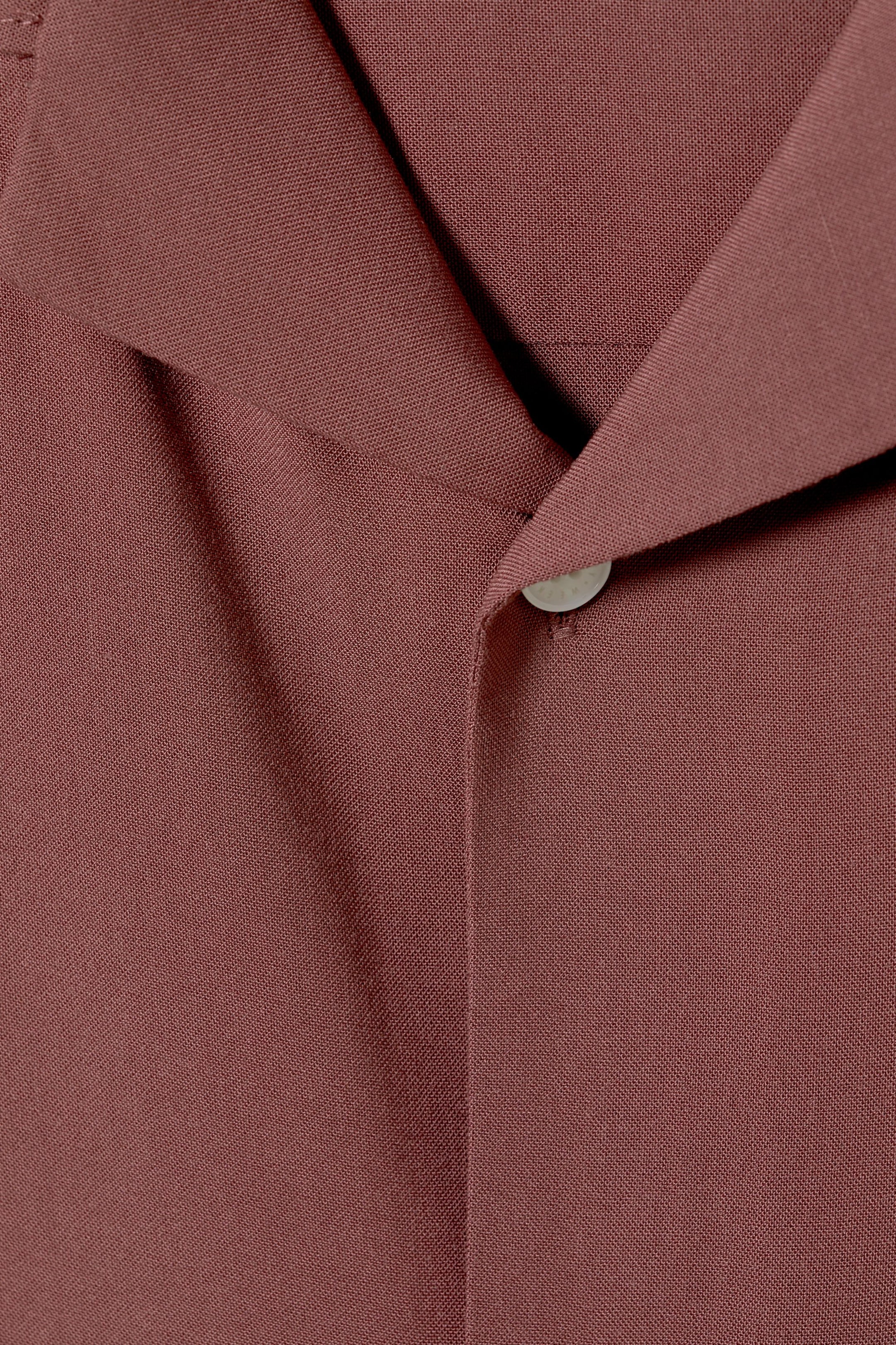 Blush - Coffee Oversized Shirt - 1