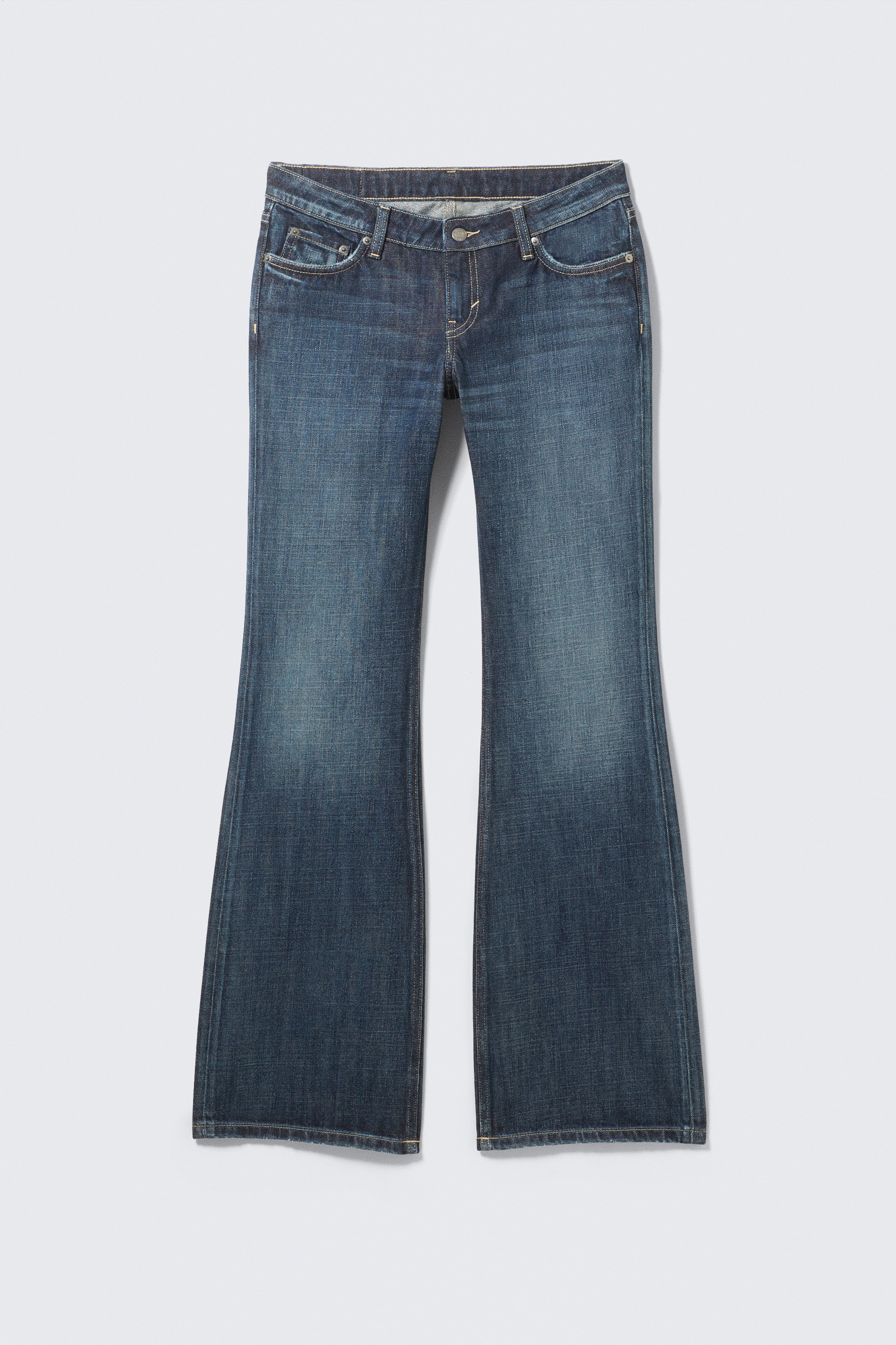 Grösseres Bild ansehen: Nova Low Waist Slim Bootcut Leg Jeans - Deep Ocean Blue - Dunkelblau - DAMEN | H&M CH 6