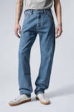 90s Blue - Medium Blue - Space Relaxed Straight Leg Jeans - 1