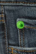 Star Blue - Dunkelblau - Booty Bei – Low Waist Skinny Bootcut Jeans - 5