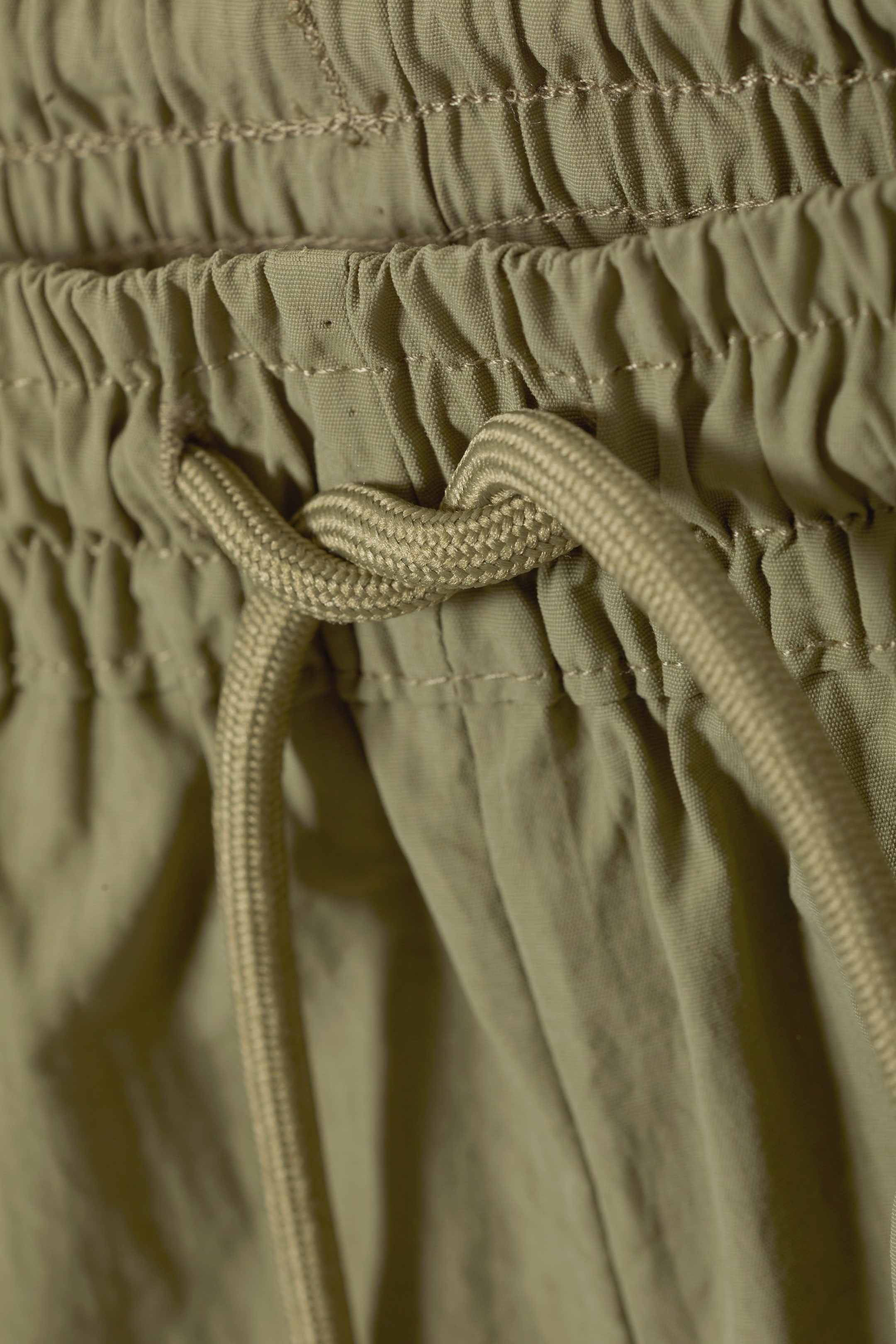 Khaki green - Strukturert badeshorts, lengde til midt på låret - 0