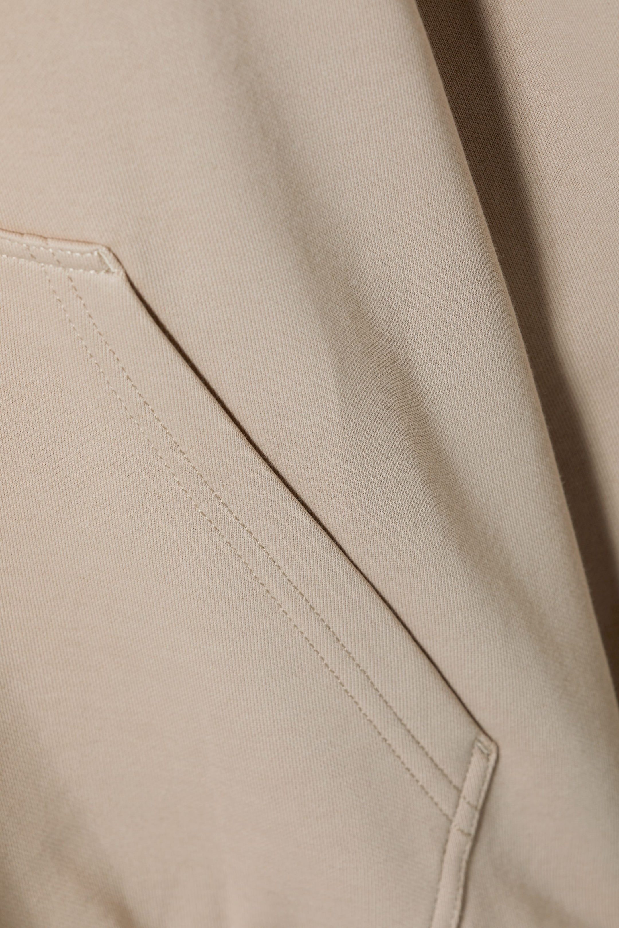 Beige - Standard Midweight Hoodie - 1