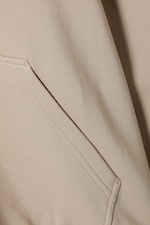 Beige - Standard Midweight Hoodie - 1