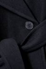 Dark Blue - Kia Oversized Wool Blend Coat - 2