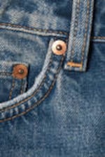 Iron Blue - Middelblauw - Halo Curve High Waisted Regular Wide Leg Jeans - 7