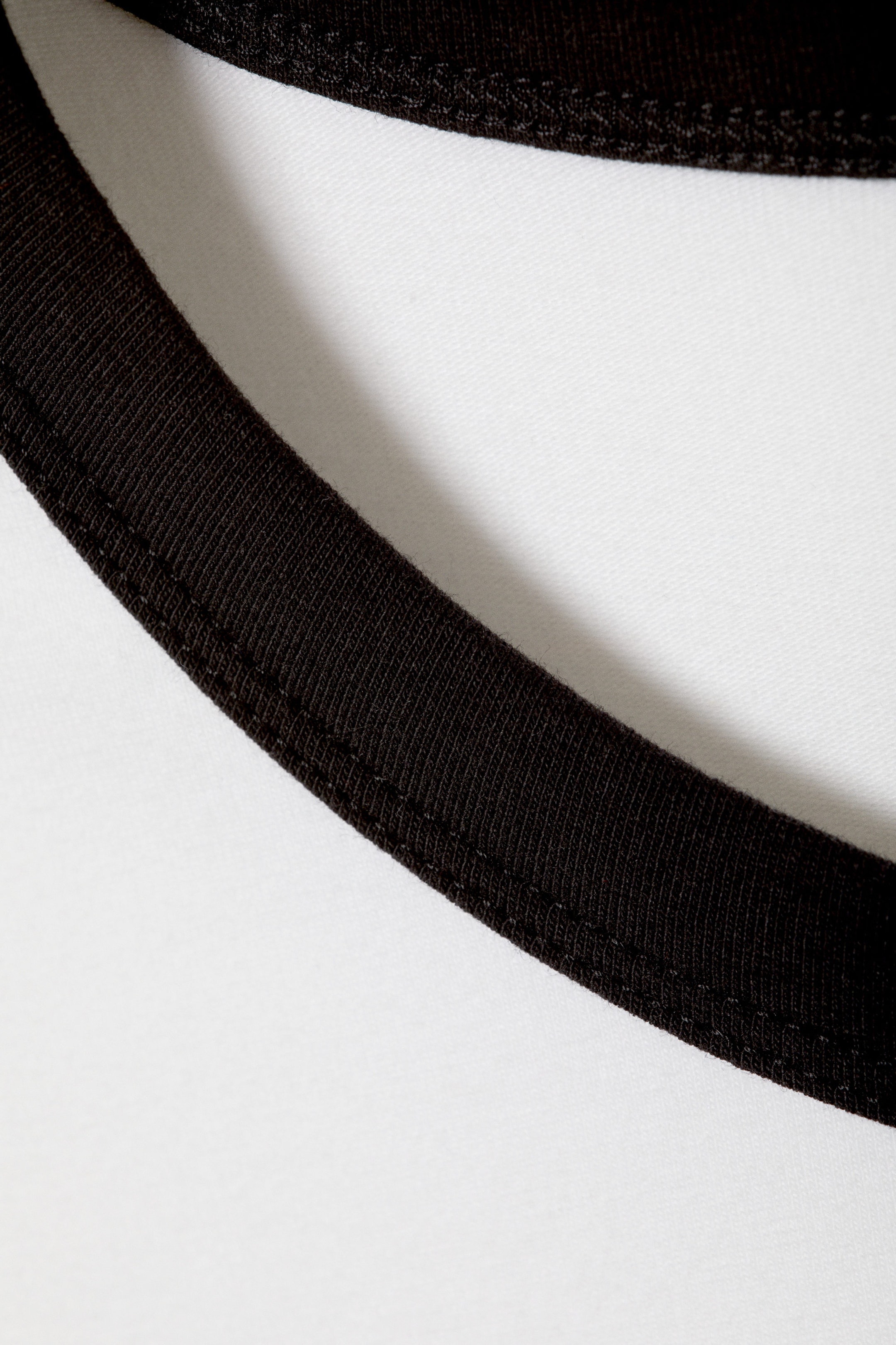 White - Destination Logo - Buck Graphic Ringer T-shirt - 1