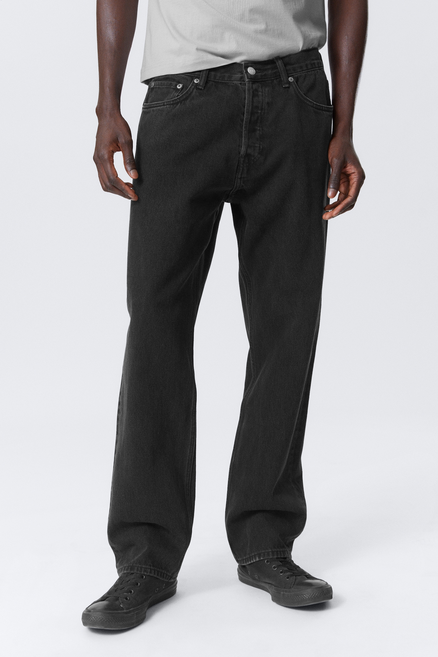 Space Relaxed Straight Leg Jeans - Tuned Black - Black/Iron Blue/Morning Blue - Dark Blue/2000 Blue - Medium Blue/Aeon Blue - Light Blue/Risso Black - Black/Second Blue - Medium Blue/Obsidian Black - Black - 7
