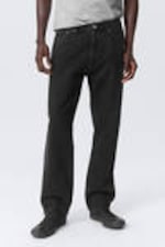 Tuned Black - Black - Space Relaxed Straight Leg Jeans - 1