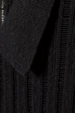 Schwarz - Lockere Strickjacke Fernando - 1