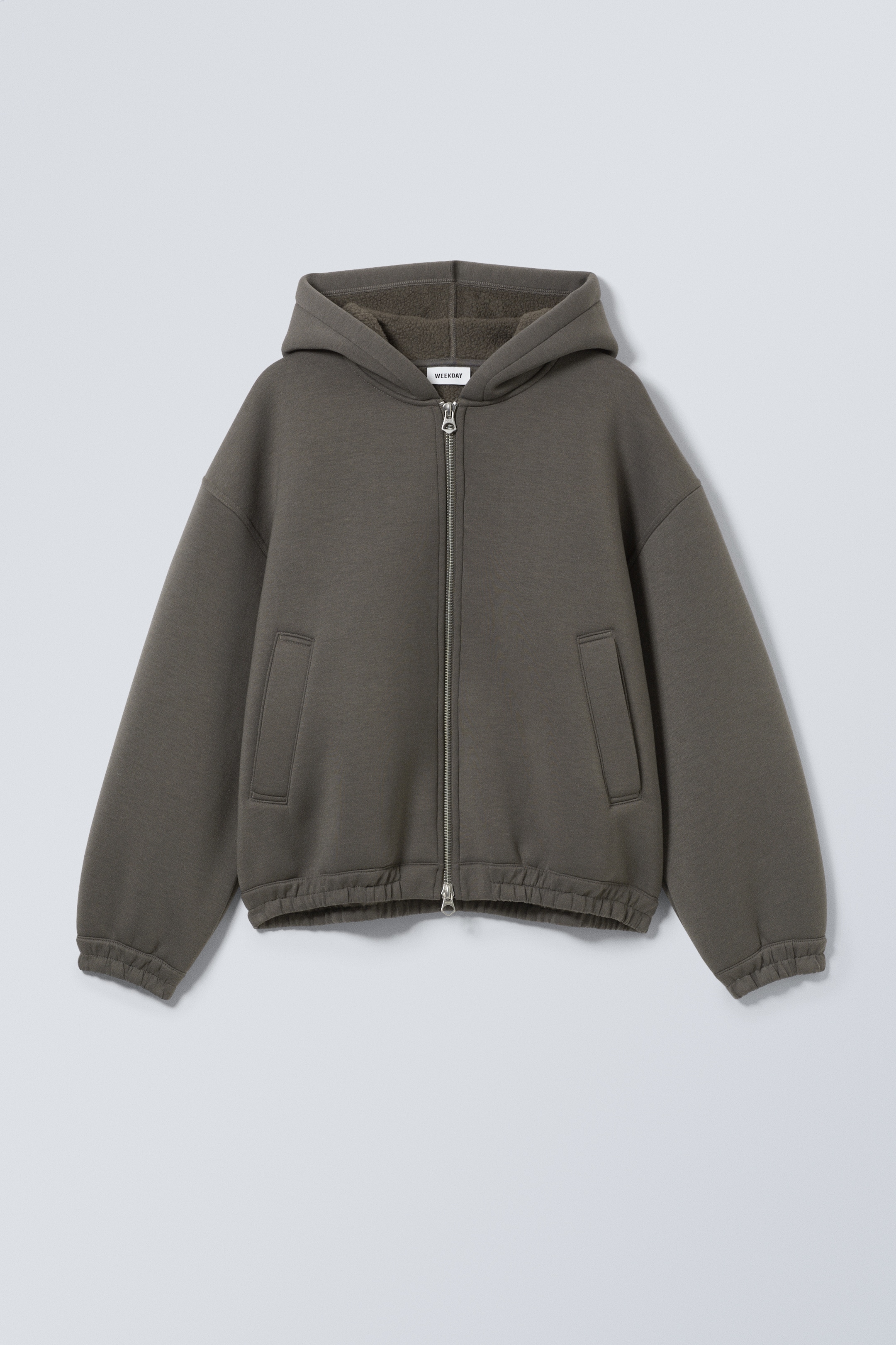 Visa större bild: Simon scuba jacka med dragkedja - Mörk mullvad - HERR | H&M SE 1