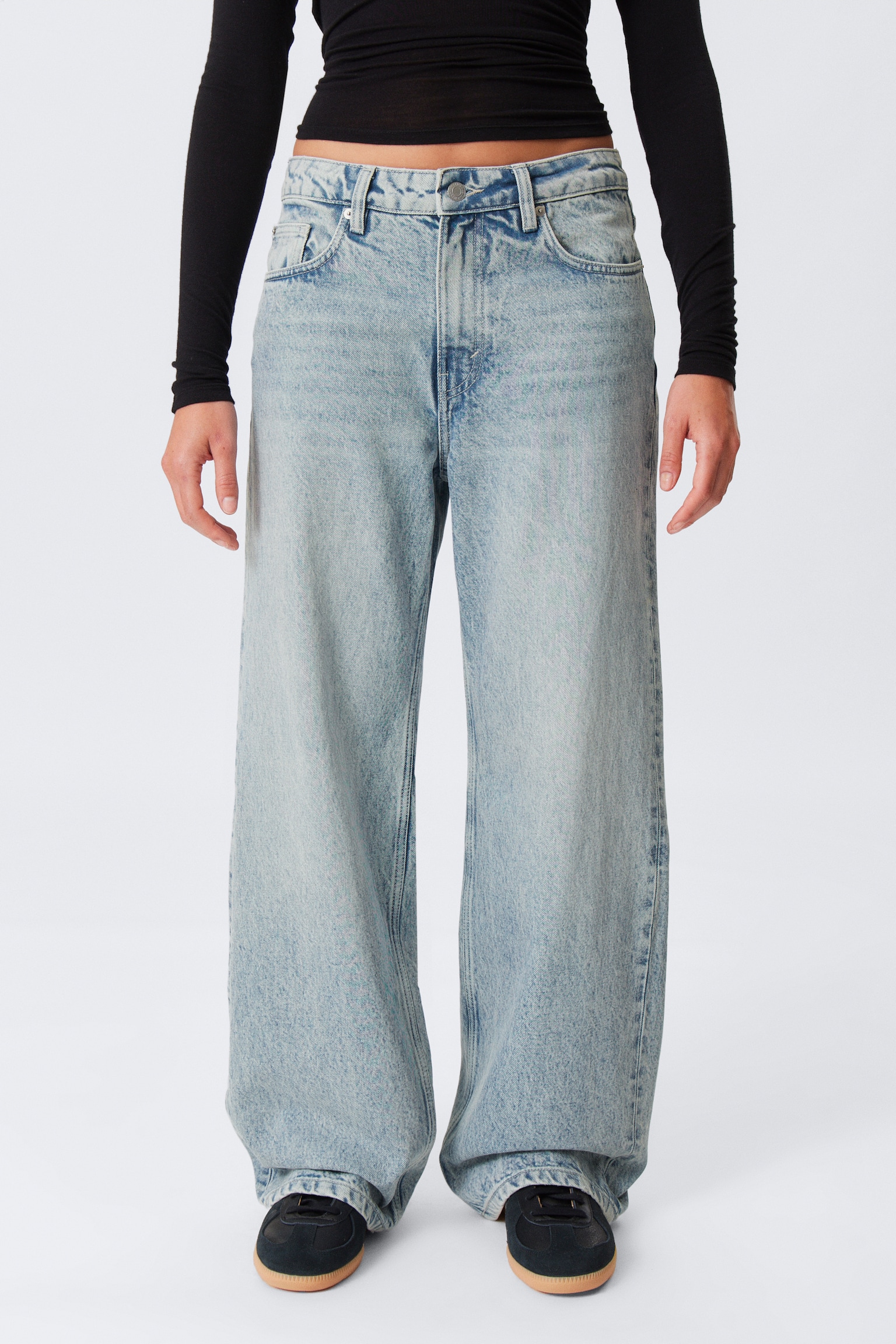 Missy Low Rise Loose Straight Leg Jeans - Notus Blue - Light Blue/Blue Rinse - Dark Blue/Mountain Blue - Medium Blue/Pandora Blue - Dark Blue/Tuned Black - Black - 6