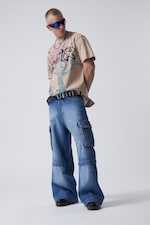 Natural Alien - Oversized Graphic Printed T-shirt - 0