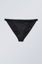 Schwarz - Tanga-Bikinihose Ava - 0