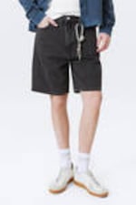 Tuned Black - Galaxy Denim Shorts - 3