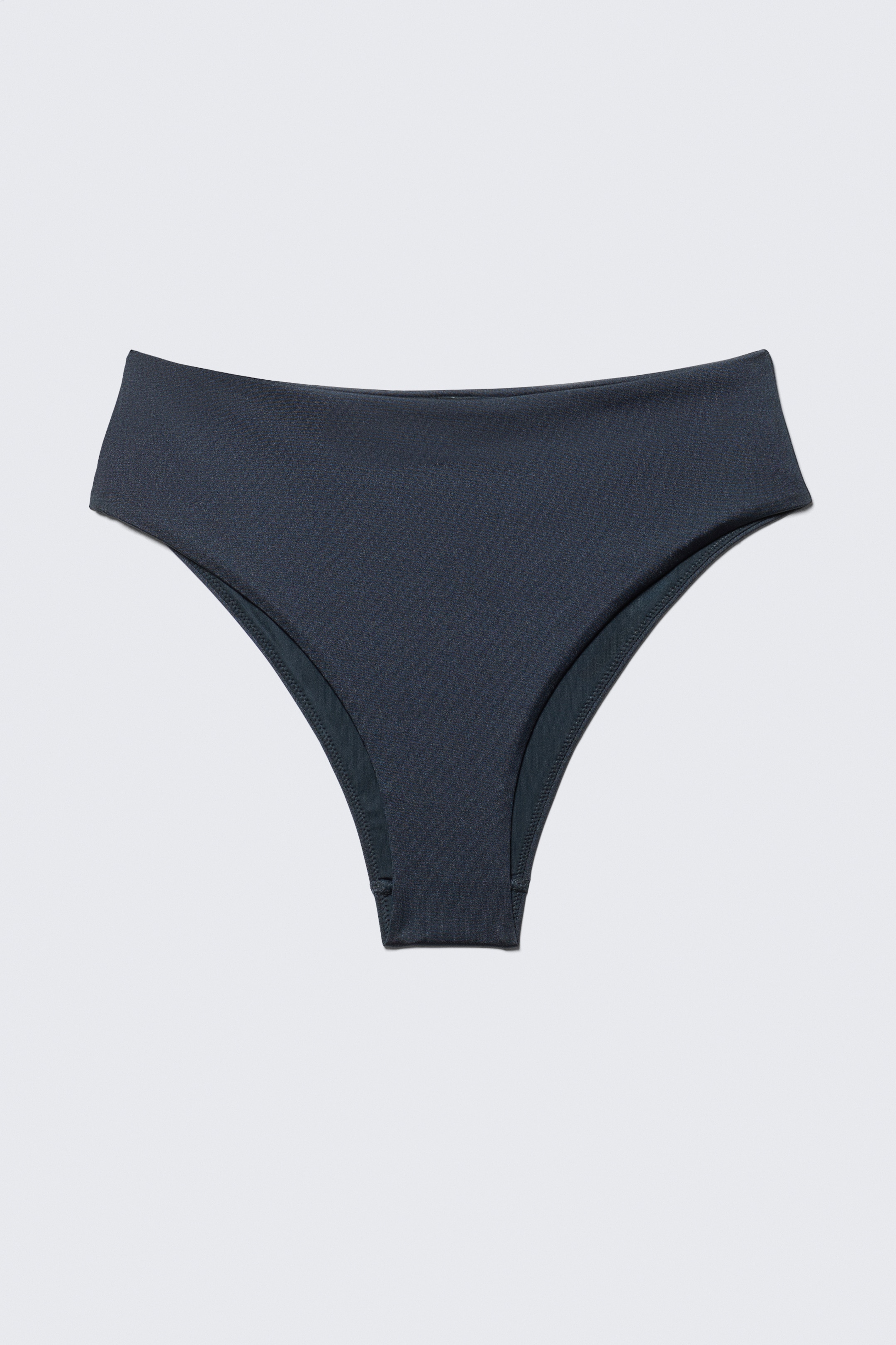 Vezi imaginea mai mare: High Rise Brazilian Bikini Bottoms - Albastru Închis - FEMEI | H&M RO 1