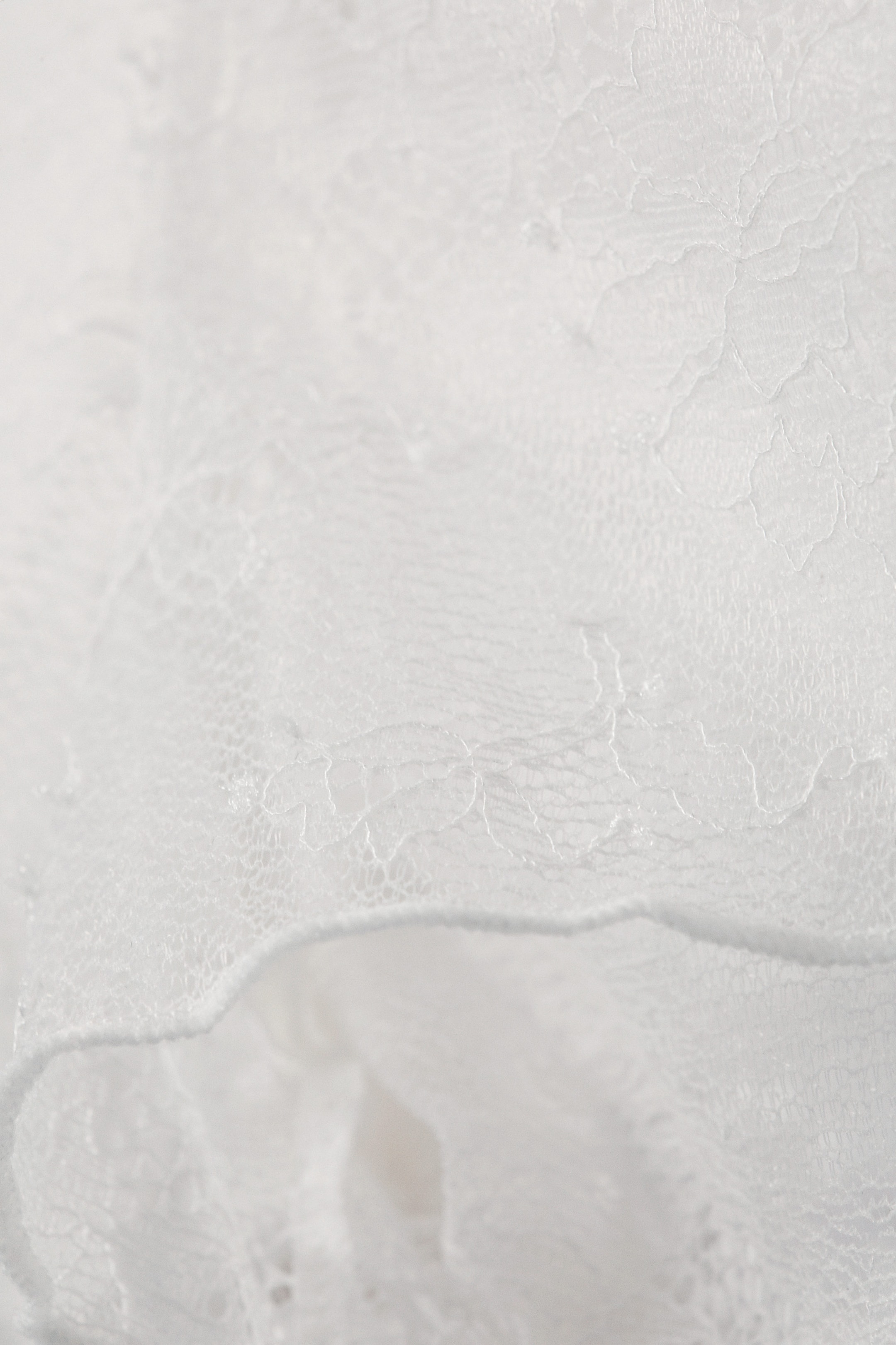 White - Lace Pyjama Boxer Shorts - 4