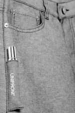 Two-Tone Grey - Unifrom™ + Weekday Limited Edition Folder Jeans - 3