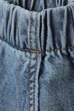 90s Blue - Middelblauw - Astro Baggy Denim Joggers - 1