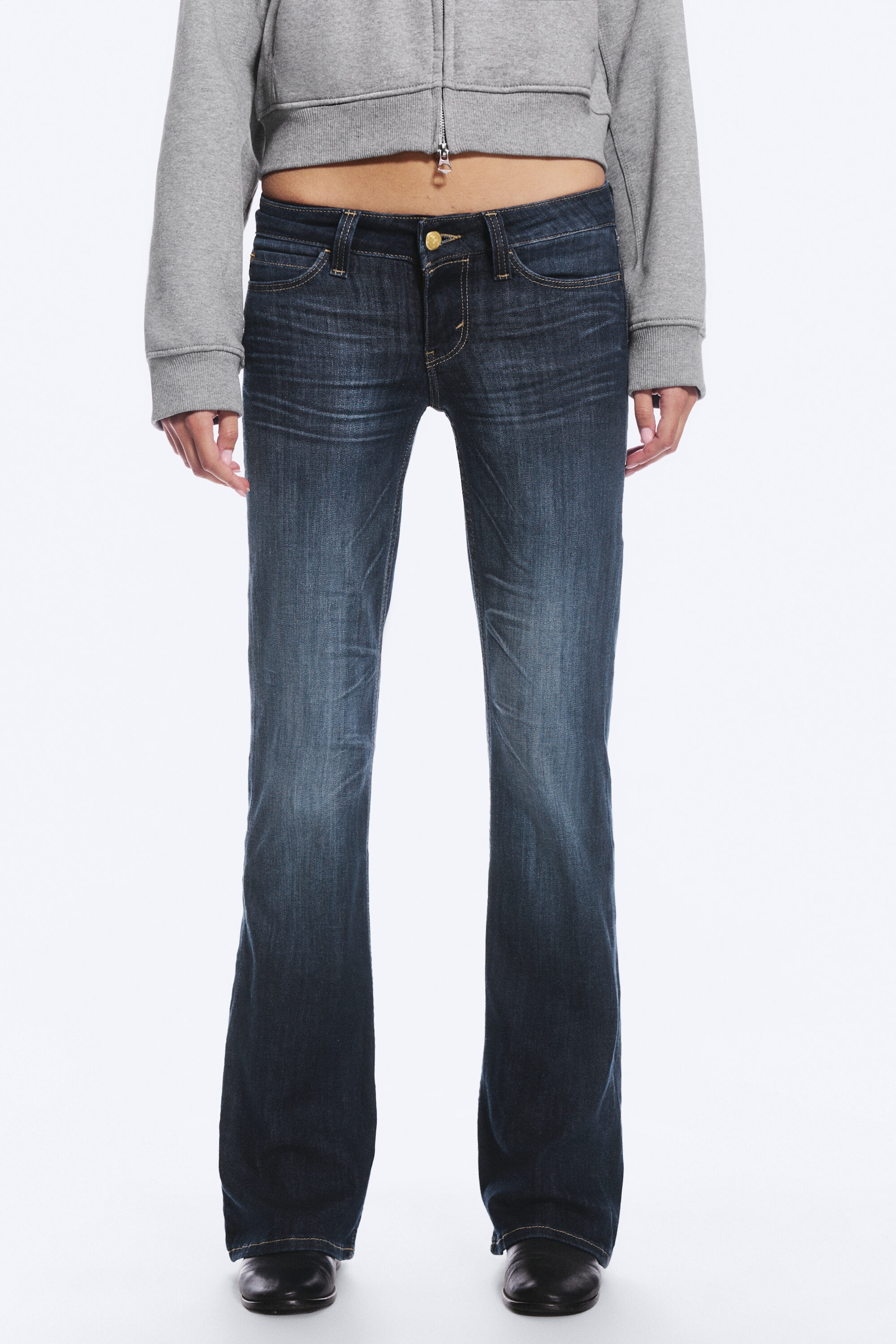 Star Blue - Dark Blue - Booty Bei Low Rise Skinny Bootcut Jeans - 3