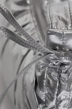 Grå Silver - Liten curved crossbody-väska - 4