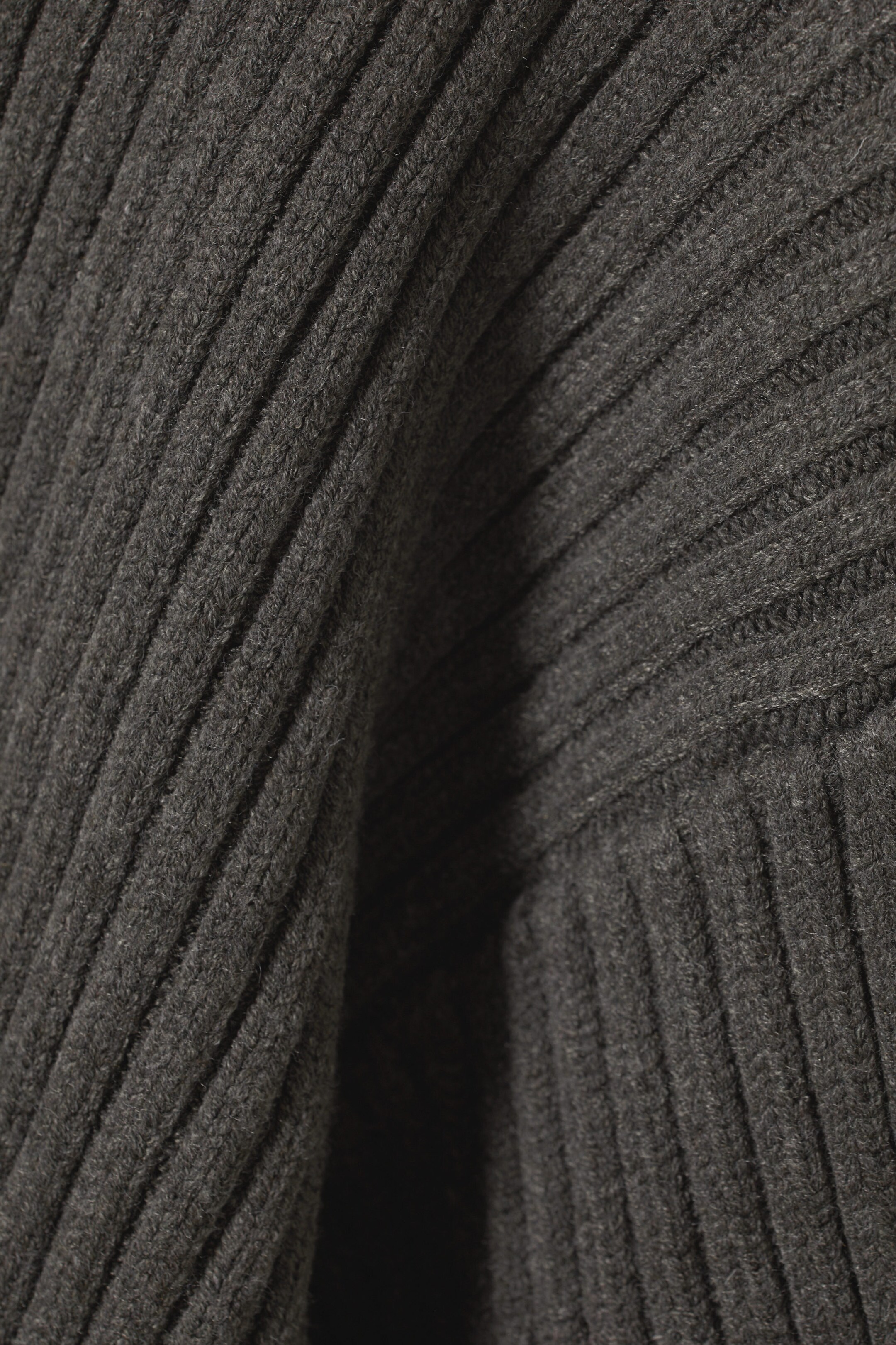 Dark Mole - Dion Sculptural Sweater - 1