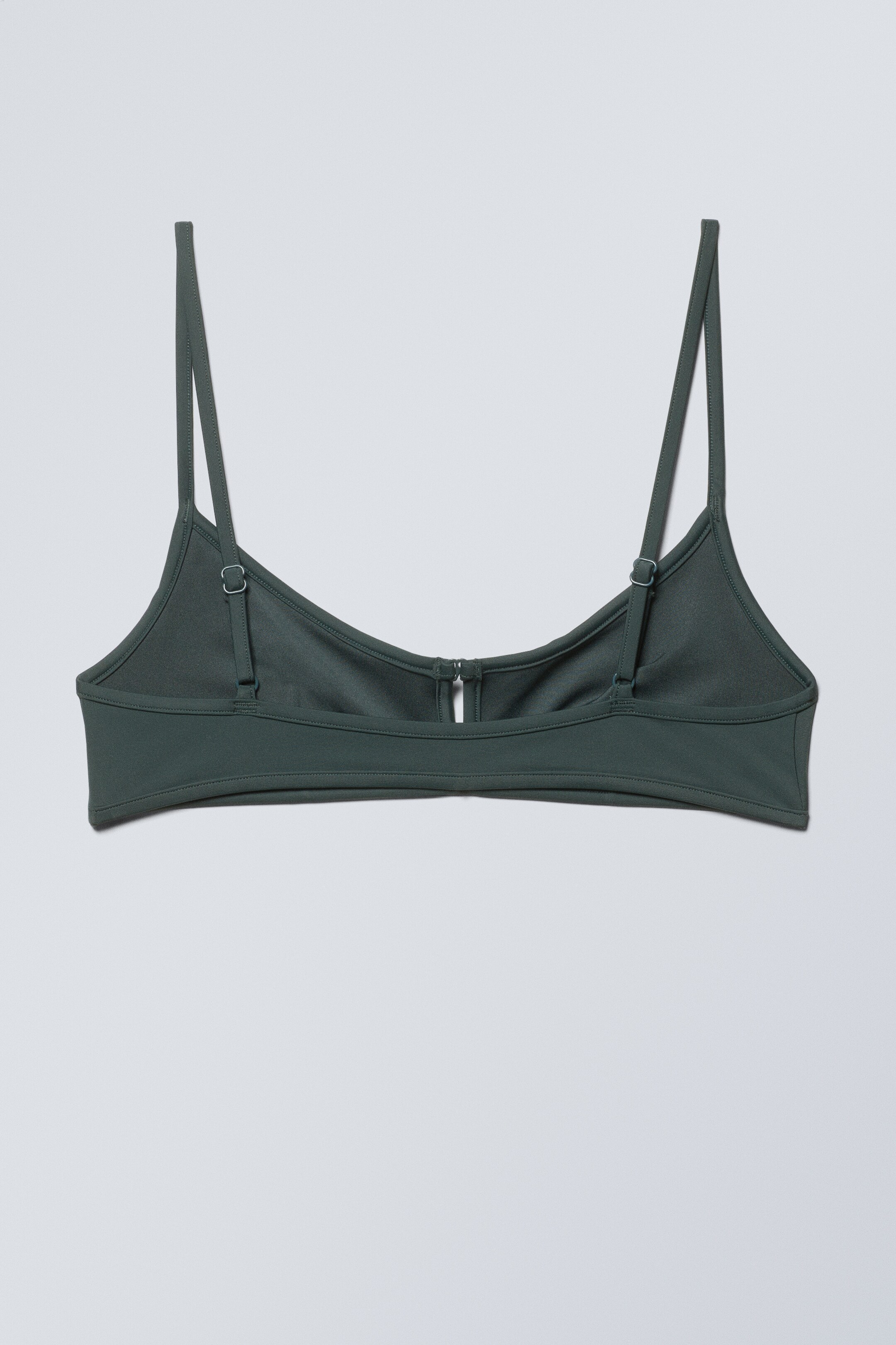 Größeres Bild ansehen: Bikinioberteil mit vorderem Schnallenverschluss - Dunkelgrün - Ladies | H&M DE 2