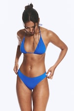 Bleu vif - Bas de bikini taille basse - 1