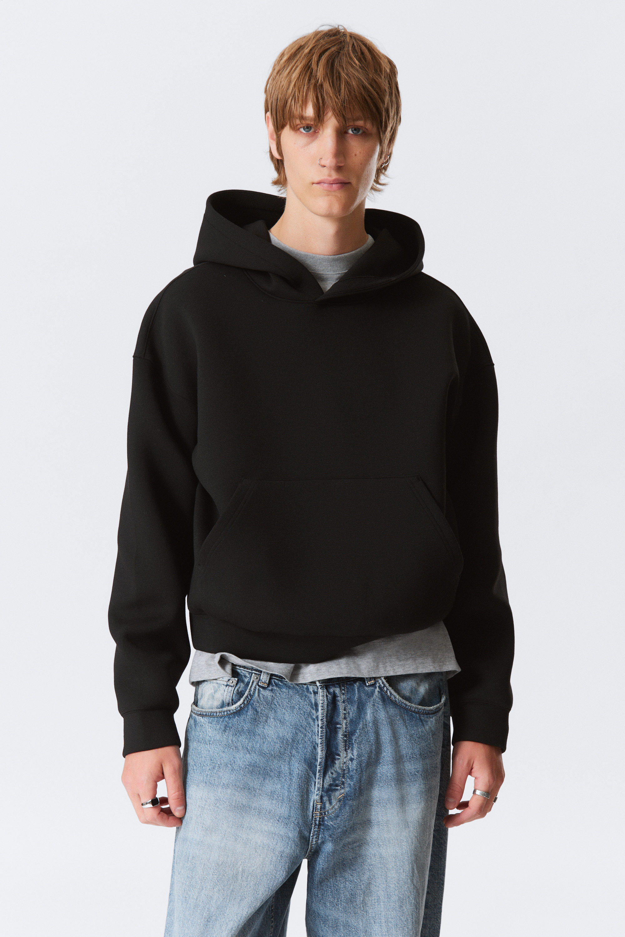 Schwarz - Simon – Scuba-Hoodie - 1