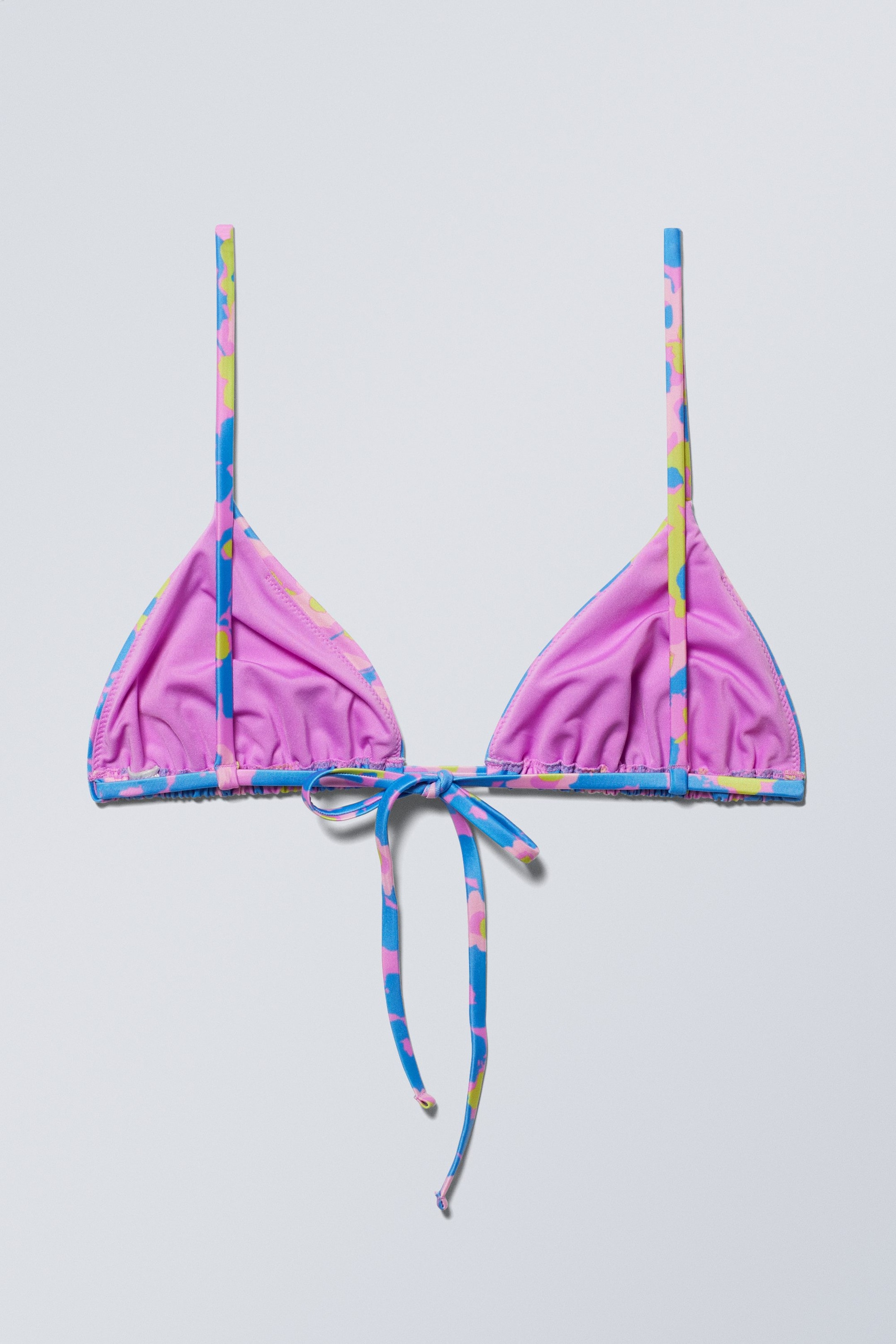 Gemalte Blumen - PrintTriangleBikiniTop - 1