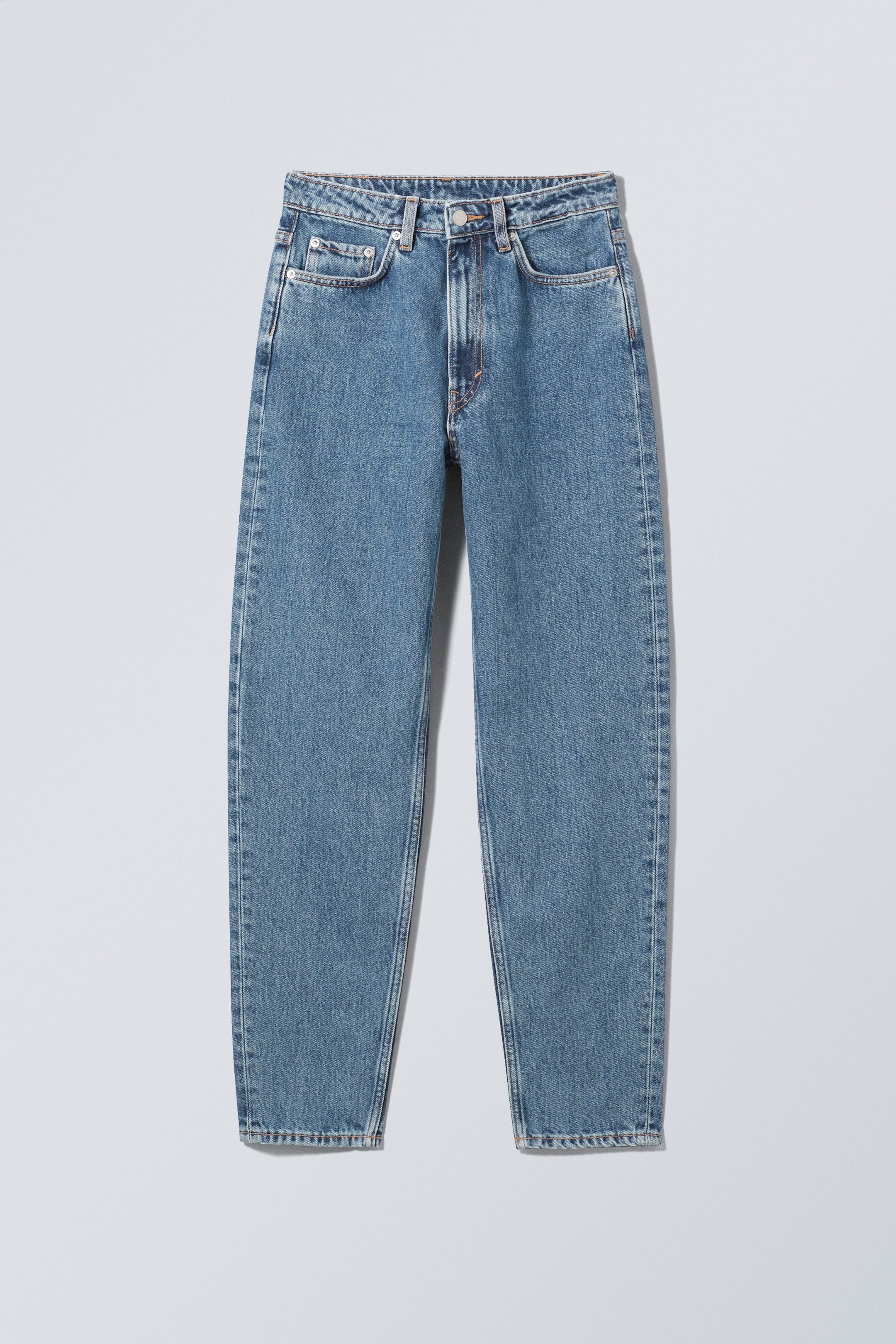 Standard Blue - Lash High Waisted Regular Tapered Leg Jeans - 1