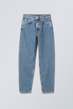Standard Blue - Lash High Waisted Regular Tapered Leg Jeans - 0