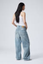 Blue Stream - Medium Blue - Astro Loose Baggy Leg Jeans - 11