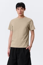 Light Beige - Classic Boxy T-shirt - 0