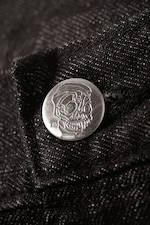 Extra Black Rinse - Anti Unisex Low Waist Regular Straight Jeans - 10