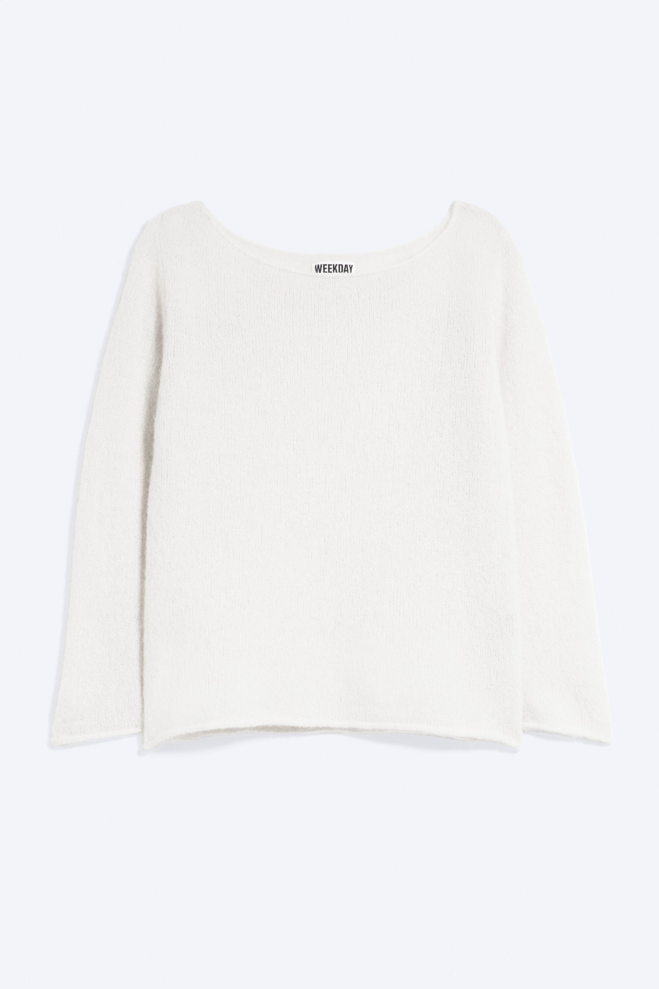 Black - Alpaca-Blend Boat-Neck Sweater - 0