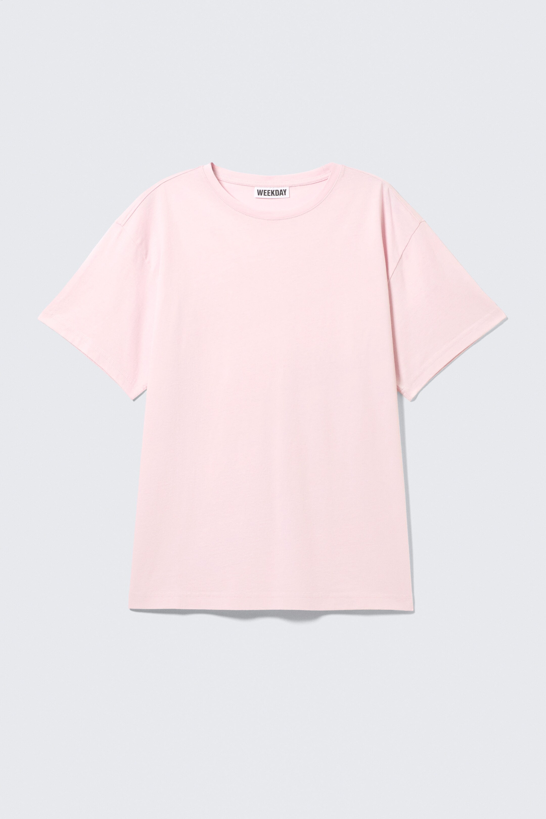 Light Pink - Soft Regular Fit Cotton T-shirt - 3