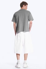 Dimgrå - Lös Boxig T-shirt - 3