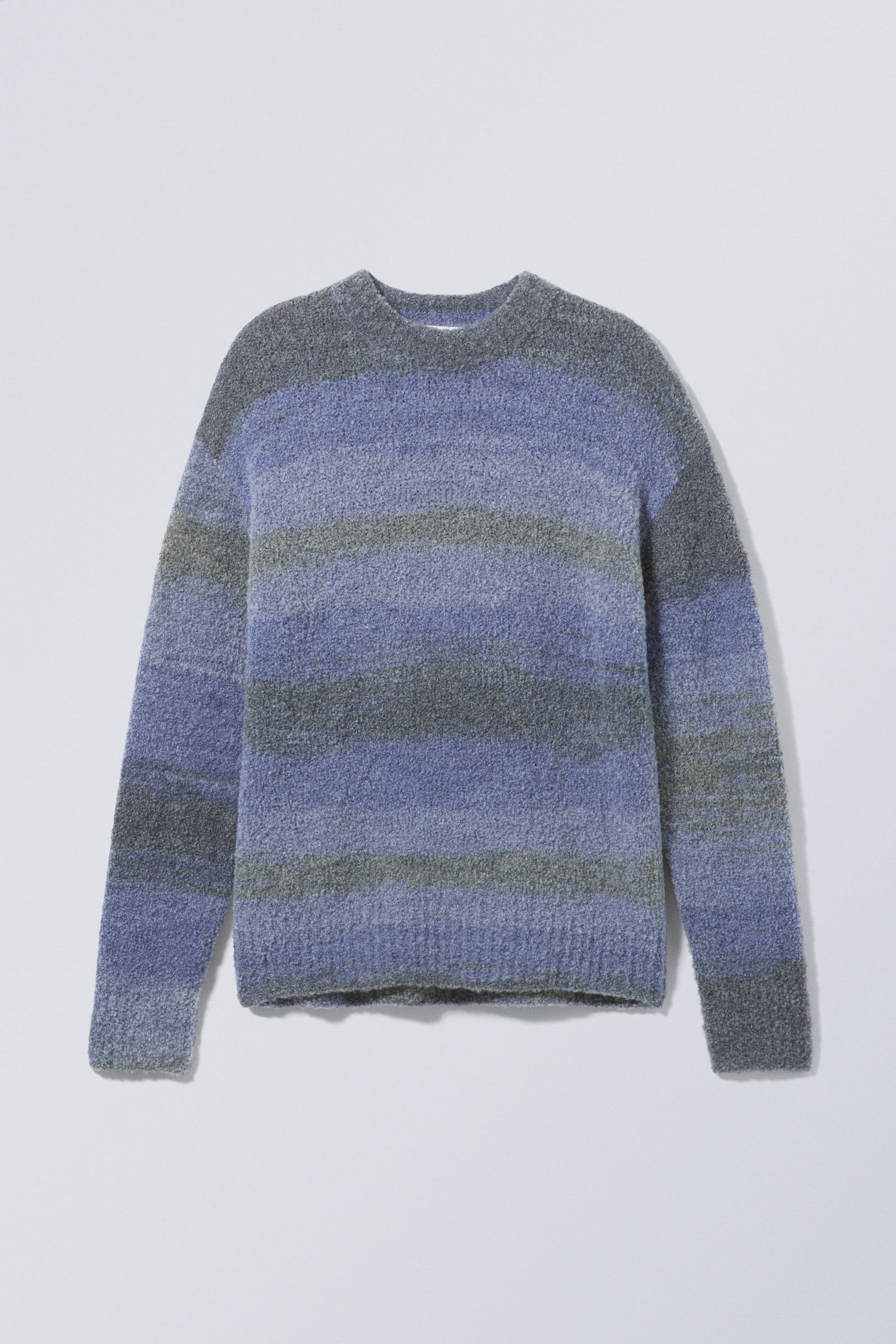 Blau gestreift - Pullover aus Wollmischung Daniel - 0